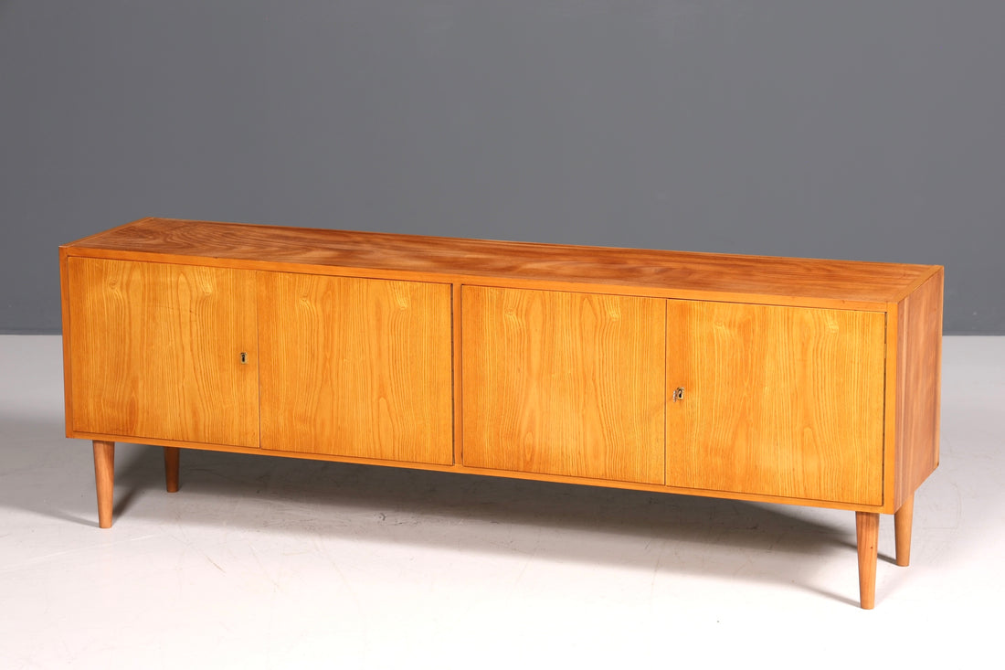 Dreamy Mid Century Sideboard Vintage TV Cabinet 60s Wardrobe Longboard Retro Lowboard