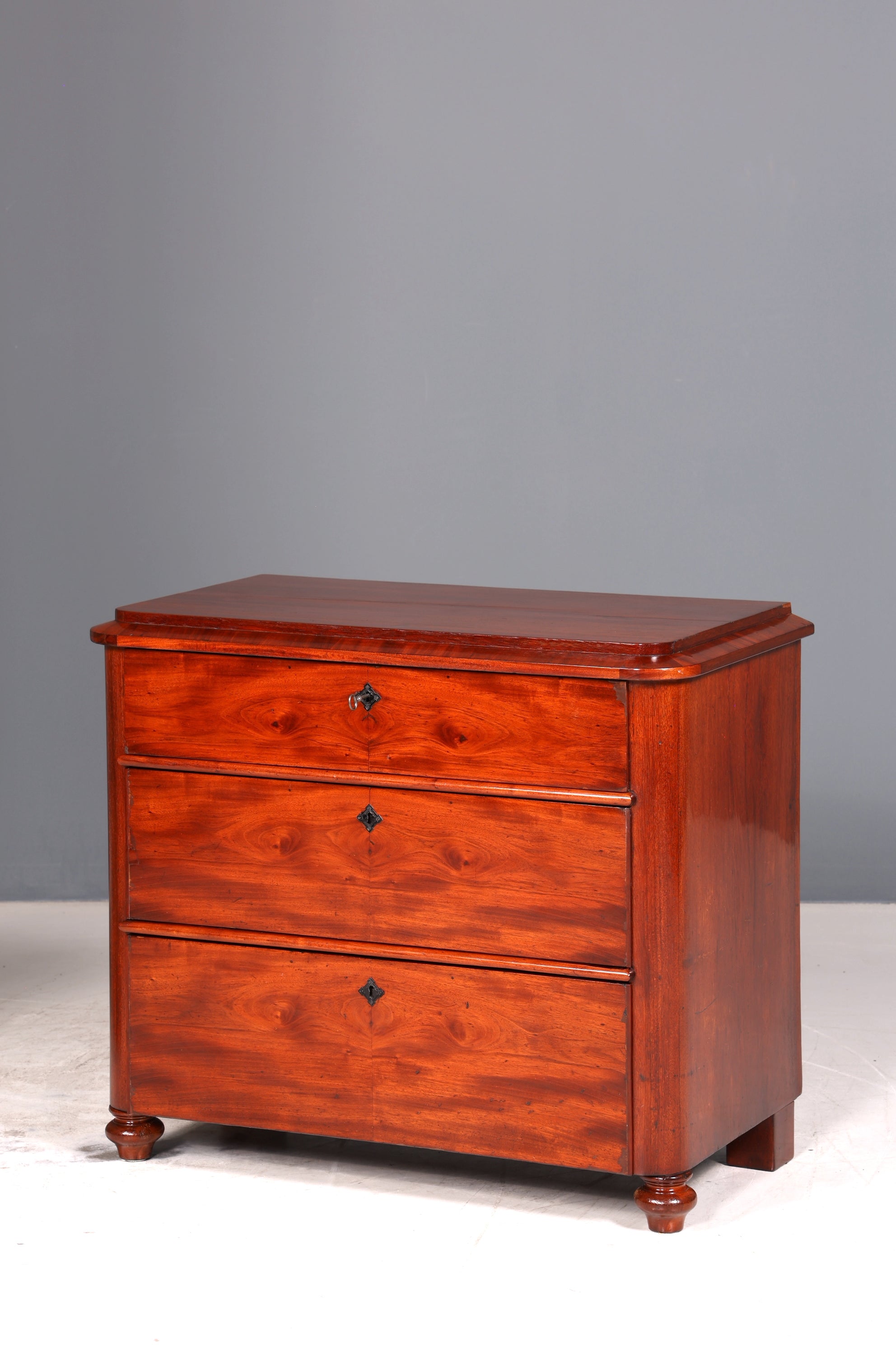 Edle Louis Philippe Kommode Biedermeier Schubladenkommode um 1890