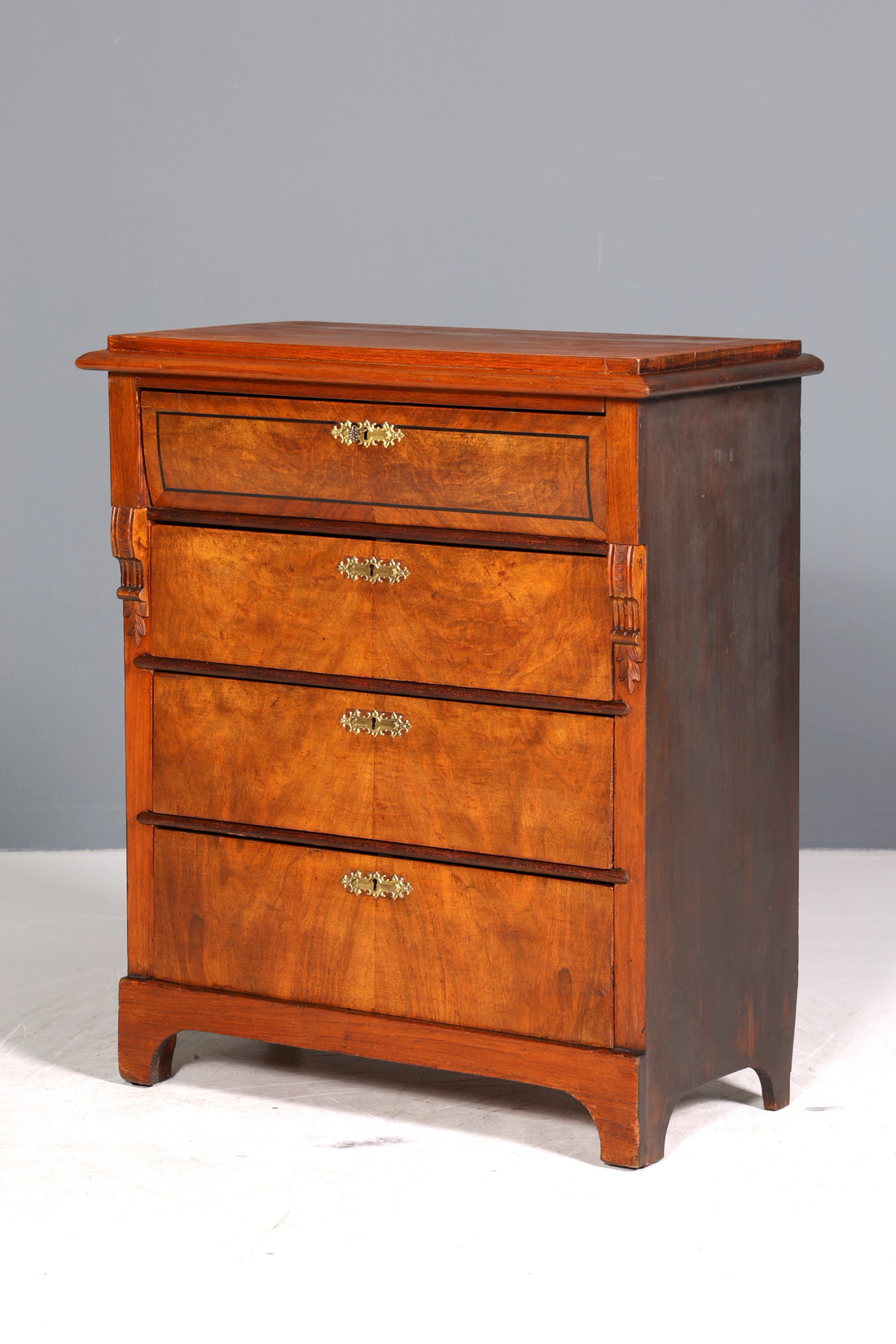 Wunderschöne Gründerzeit Kommode Jugendstil Antik Sideboard Schubladenkommode