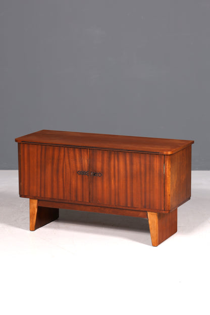 F950 Finish cm Wunderschöne Mid Century Kommode Vintage Schrank Retro Flur Kommode 60s Regal Sideboard