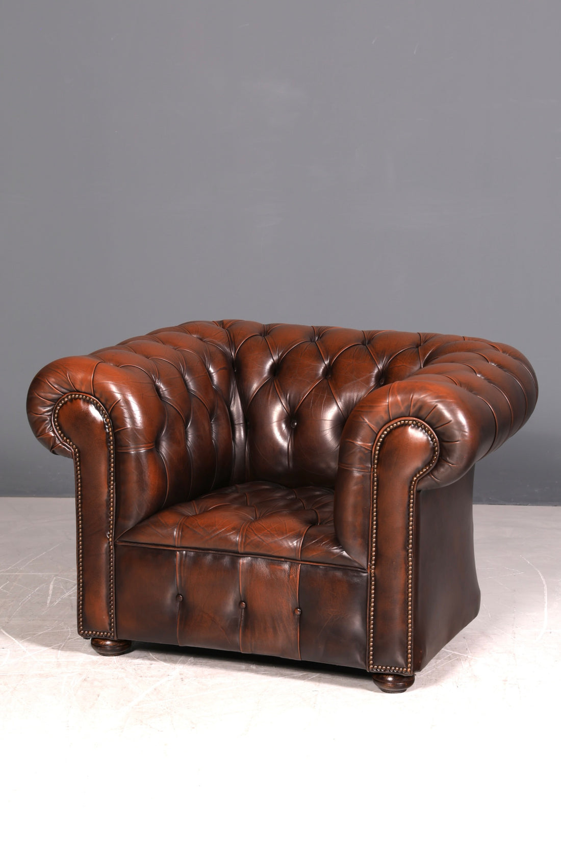 Edler Original Chesterfield Sessel Englischer Armlehnsessel Englisch Herrensessel