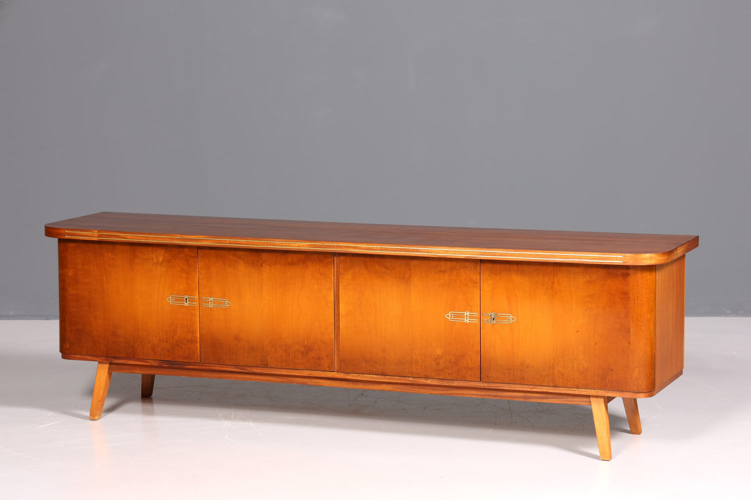 Wunderschönes Mid Century Sideboard Vintage TV Kommode 60s Schrank Longboard