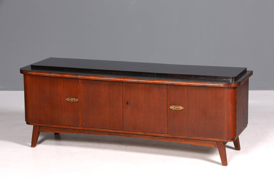 Beautiful mid-century sideboard, vintage TV cabinet, retro longboard, 60s