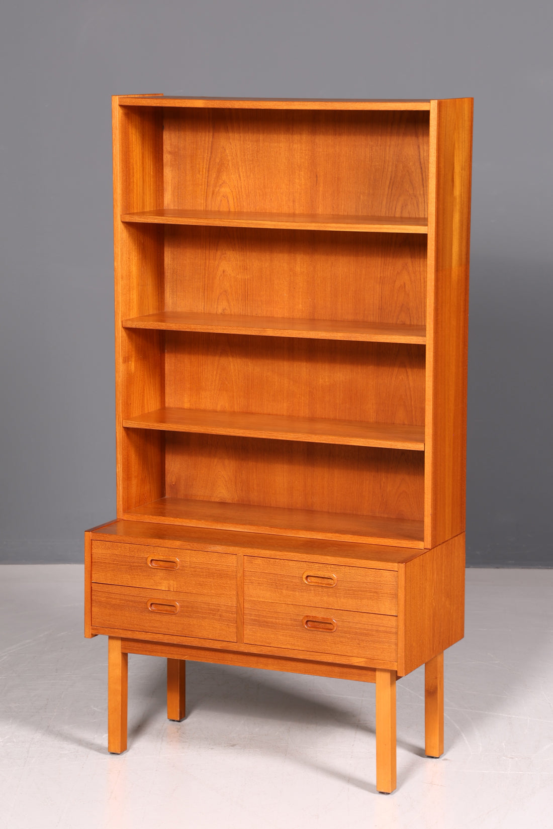 Beautiful Mid Century Shelf Danish Design Bookshelf Cabinet Vintage Retro 60s