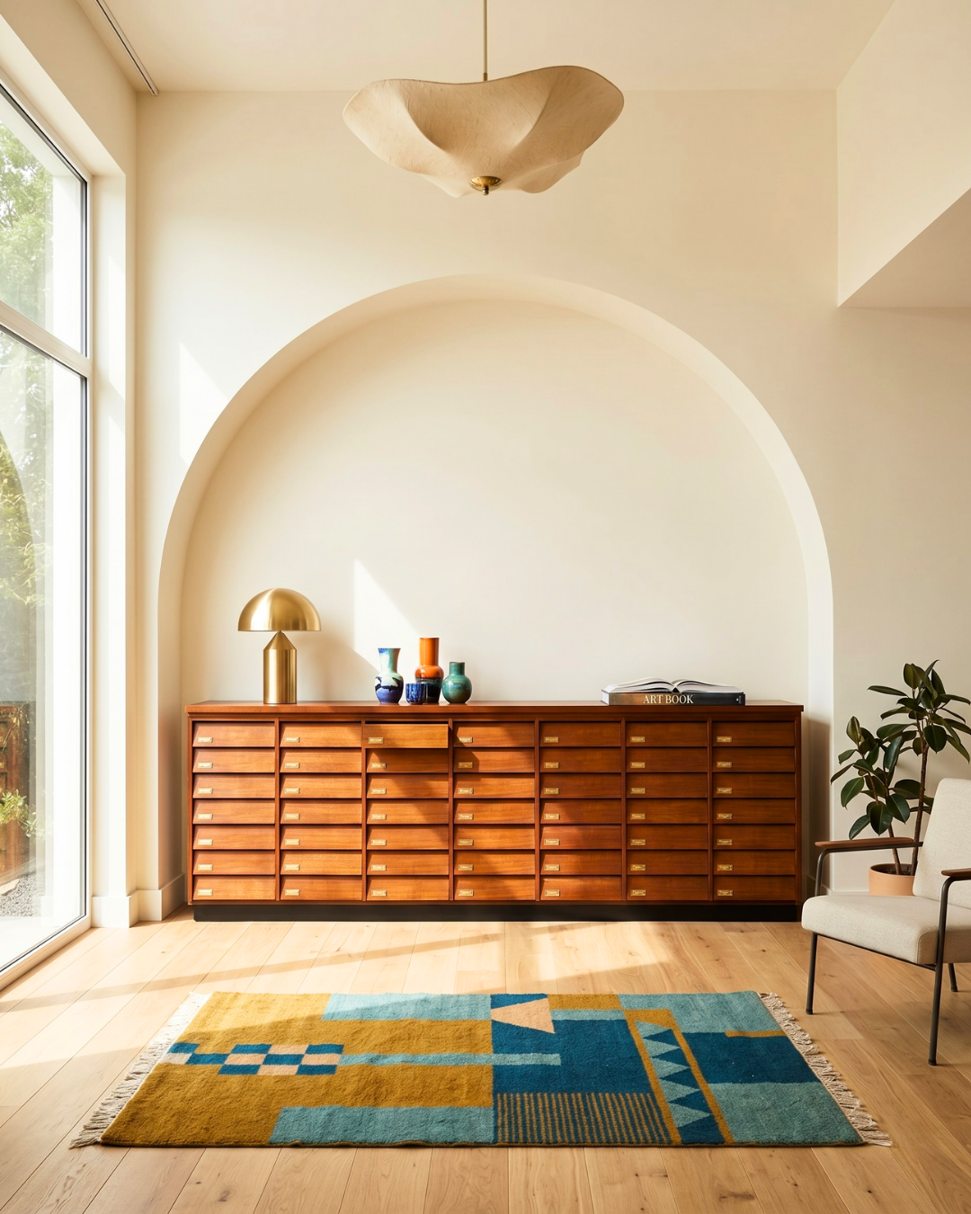 Wunderschöne XXL Mid Century Kommode Vintage Bauhaus Apotheker Schrank Retro Schubladenkommode