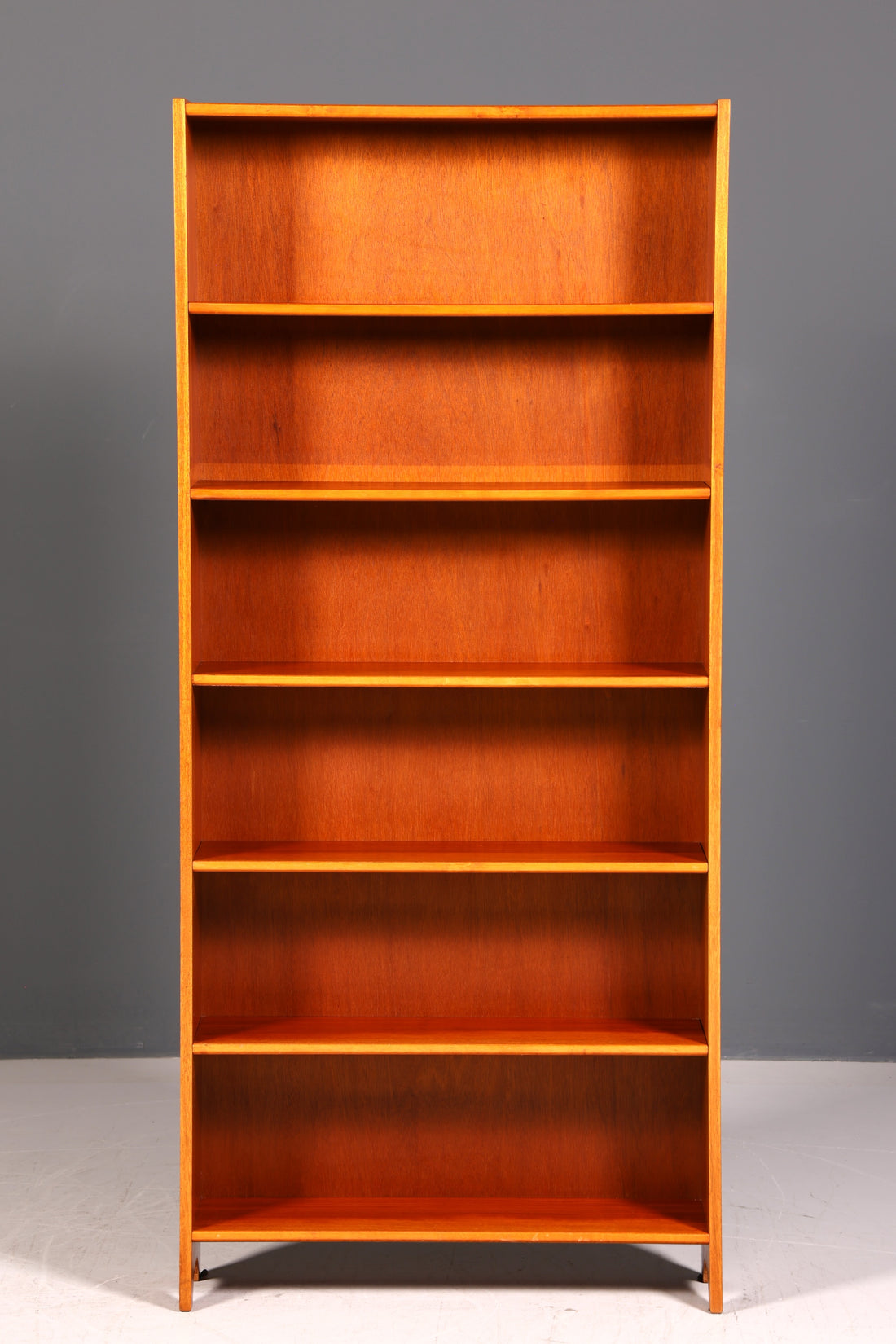 Elegant Mid Century Shelf Vintage Bookshelf Cabinet Book Storage 60s Bookshelf Designer Wood