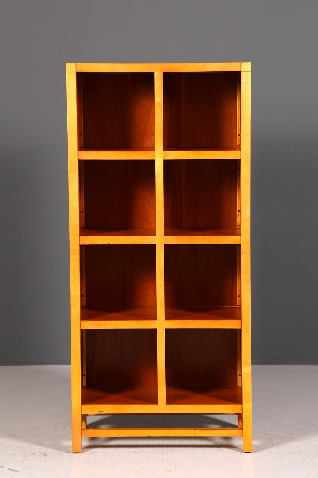 Original Drexel Heritage Bookshelf Cherry Wood Shelf USA Bookshelf Book Storage Solid Wood Vintage Standing Shelf Antique
