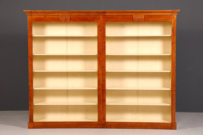 Wunderschönes Englisches XXL Bücherregal Eibe Antik Regal Bookshelf Buchablage 60s