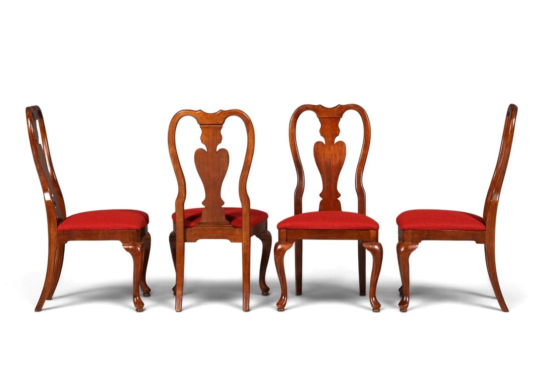 4x Wunderschöne Original Drexel Heritage Stühle Amerikanisch USA Stuhlset Küchenstühle Esszimmer Stühle
