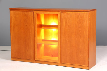 Traumhafter Mid Century Highboard Retro Vitrine 60er Jahre Schrank Regal Kommode