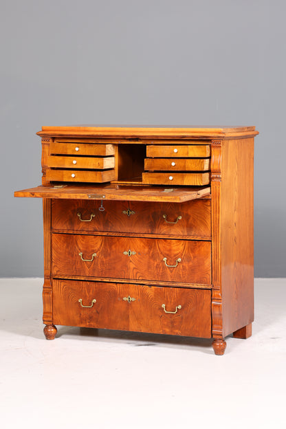 Wunderschöner Gründerzeit Sekretär Vertiko Highboard Jugendstil Kommode Schrank um 1880