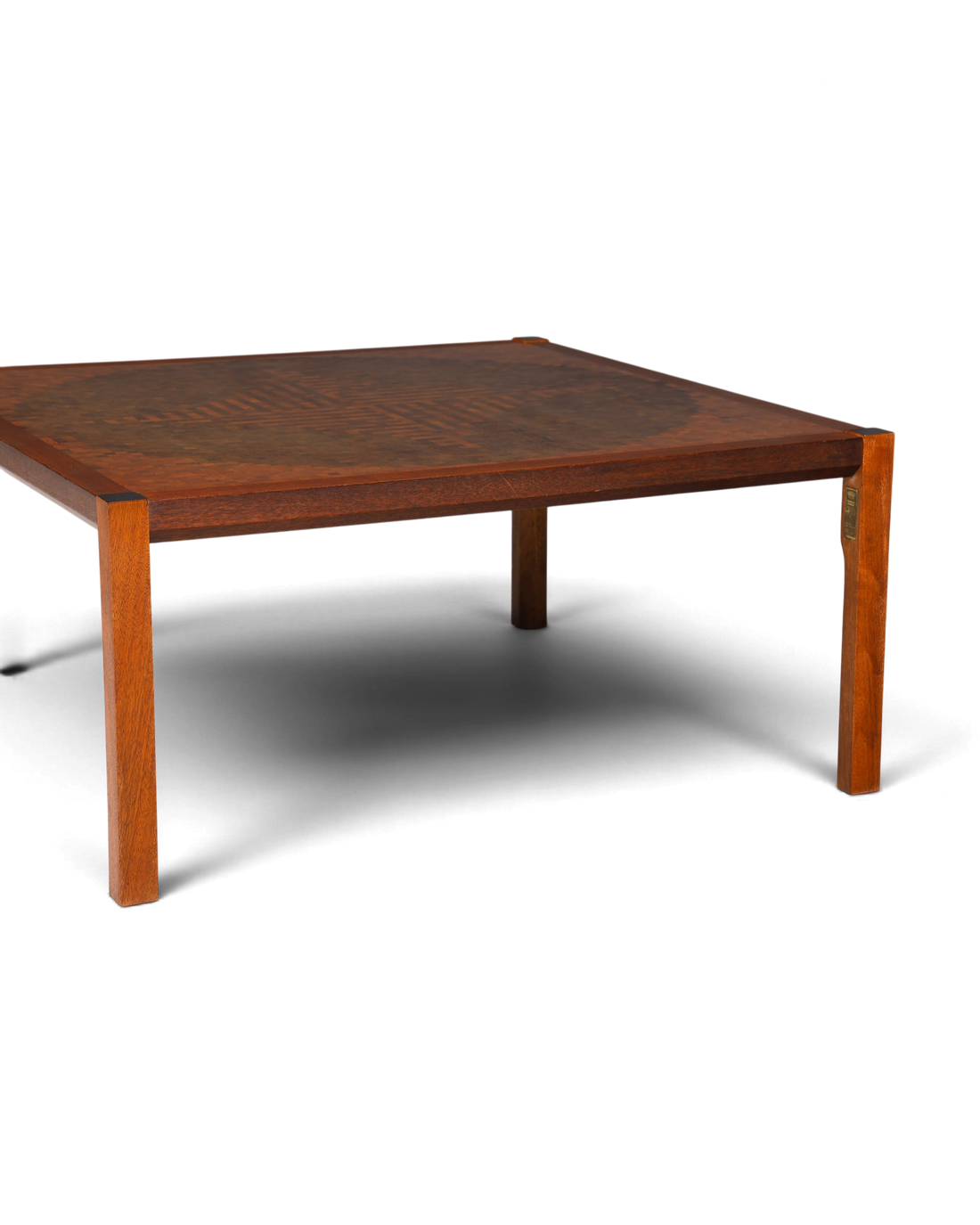 F958 Finish cm Wunderschöner Mid Century Couchtisch Retro Ablagetisch Vintage Coffee Table 70er Jahre Wohnzimmertisch