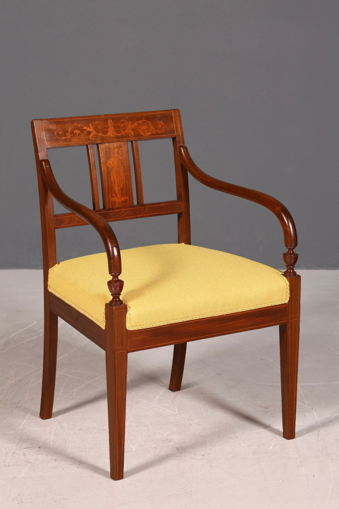 G201 Finish Wunderschöner Englischer Stuhl UK Küchenstuhl Antik Stil Sekretär Stuhl Polsterstuhl (Kopie 2)