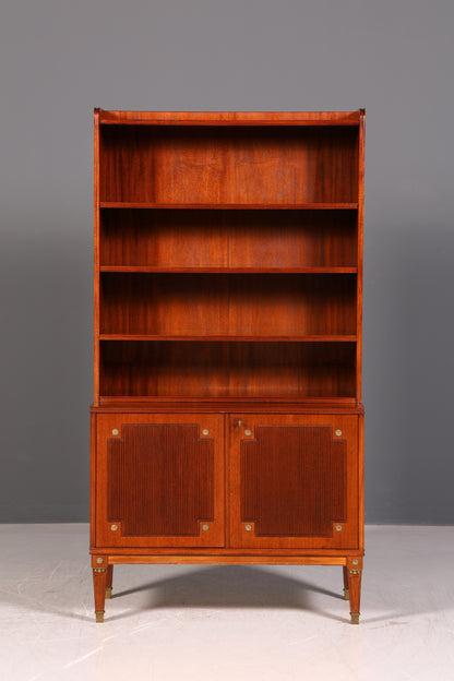 Wunderschönes Regal im Gustavianischen Stil Bücherregal Schrank Highboard Vintage Echt Holz Antik