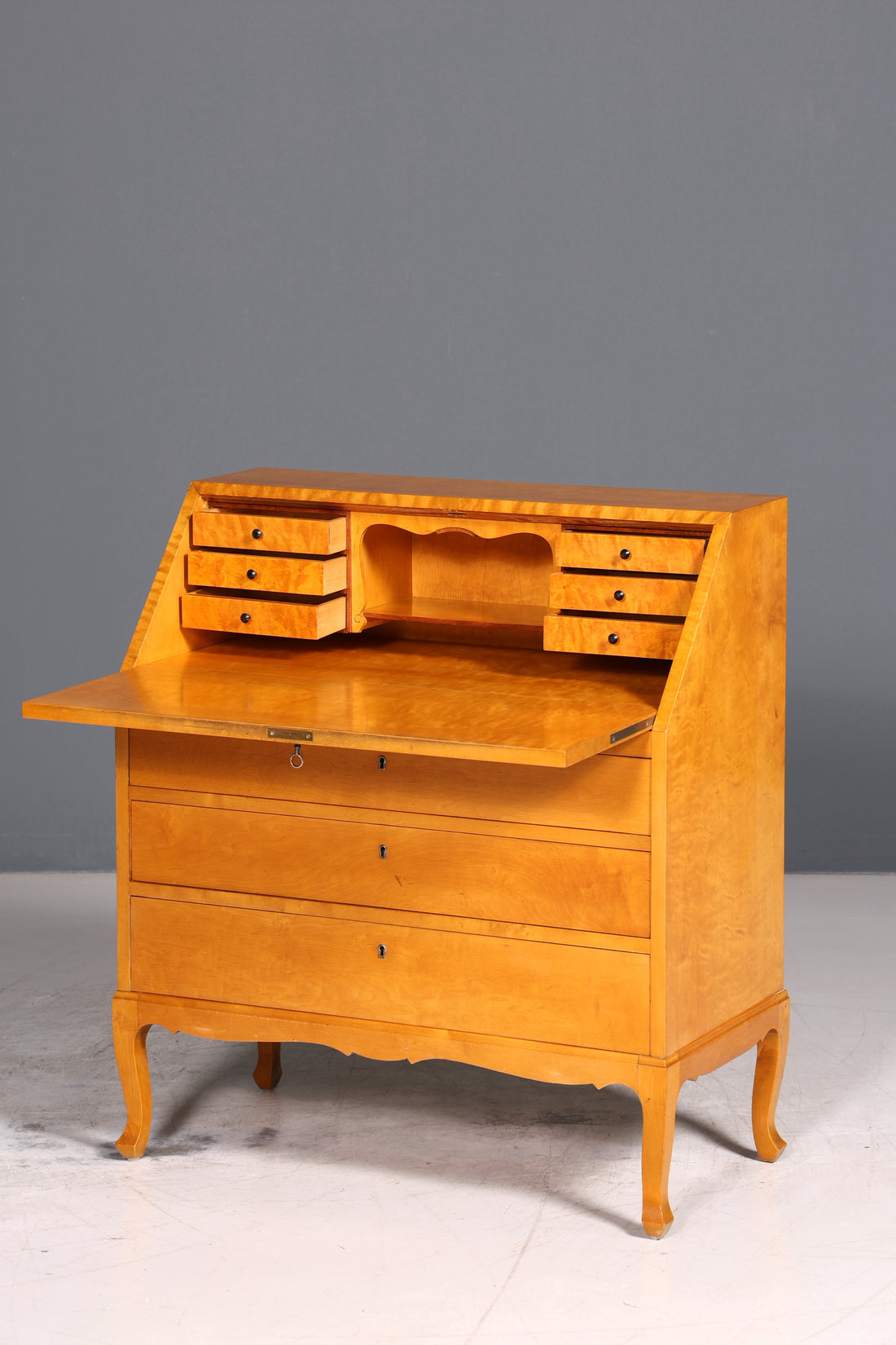 Wunderschöner Sekretär um 1930 Büro Kommode echt Holz Sekretär Schreibtisch Kommode Secretary