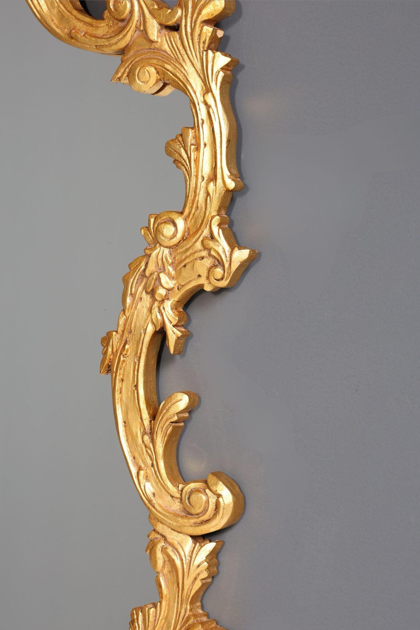 Wunderschöner Barock Stil Wandspiegel Antik Stil Spiegel Flurspiegel dekorativer Spiegel