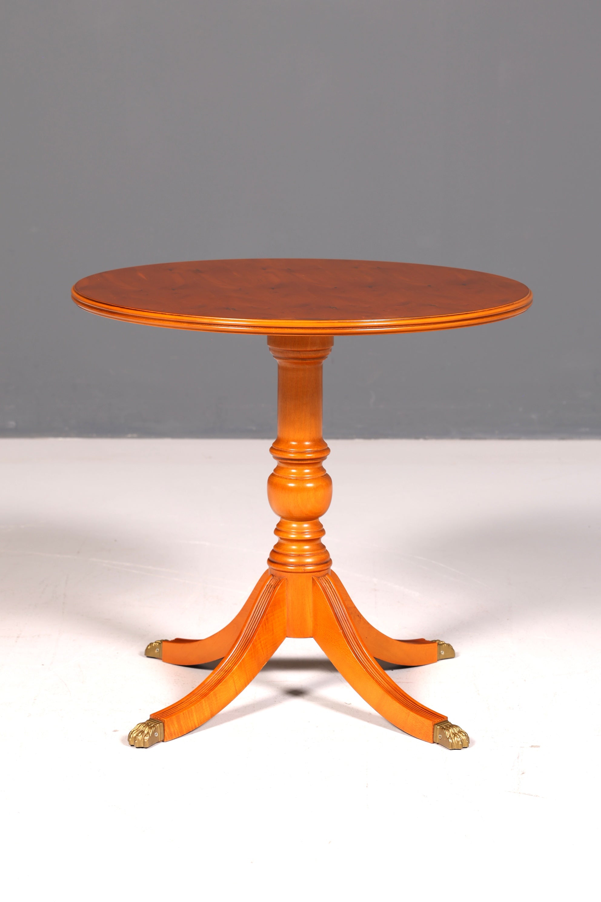 Edler Englischer Couchtisch Regency Stil Antik Beistelltisch Ablagetisch Salontisch Holz