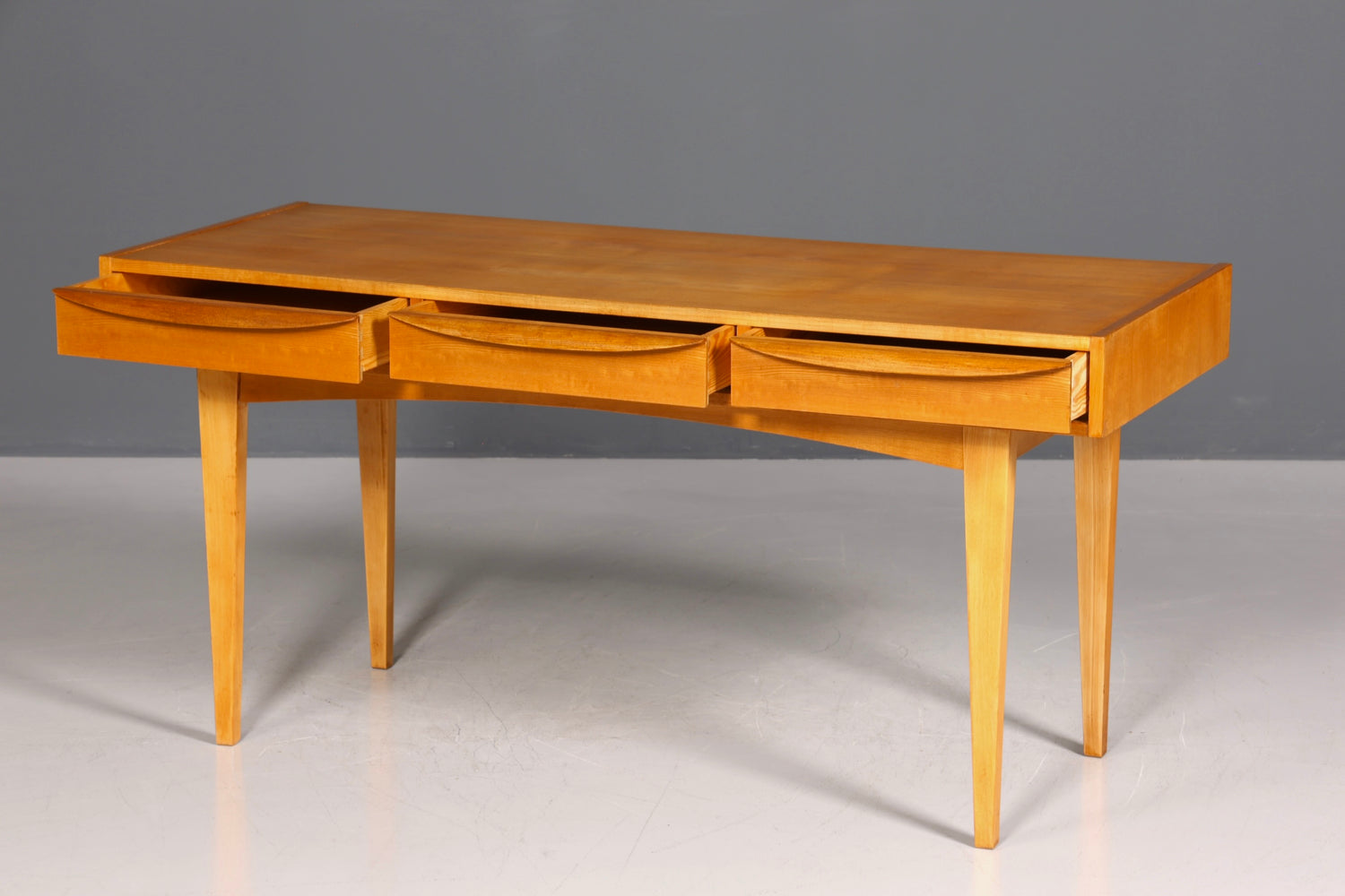 Wunderschöner Hellerau Schreibtisch Modell 602 Mid Century Franz Ehrlich Design Bürotisch Vintage Desk