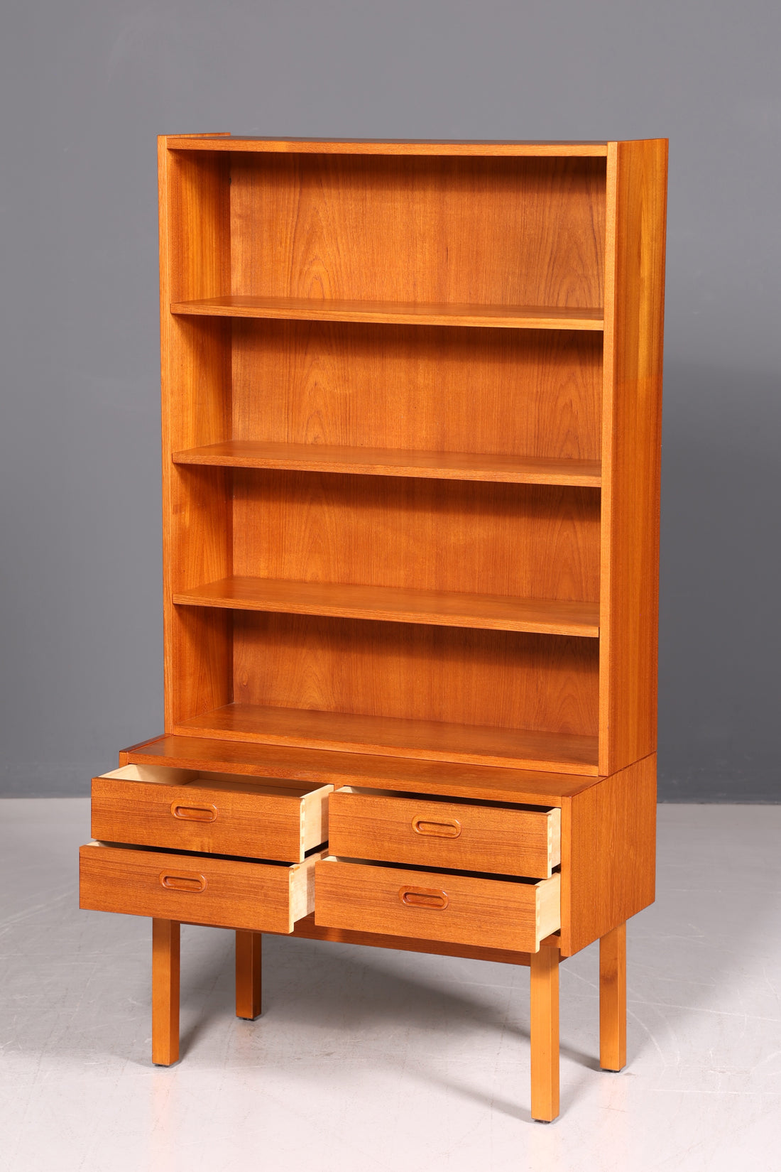Beautiful Mid Century Shelf Danish Design Bookshelf Cabinet Vintage Retro 60s