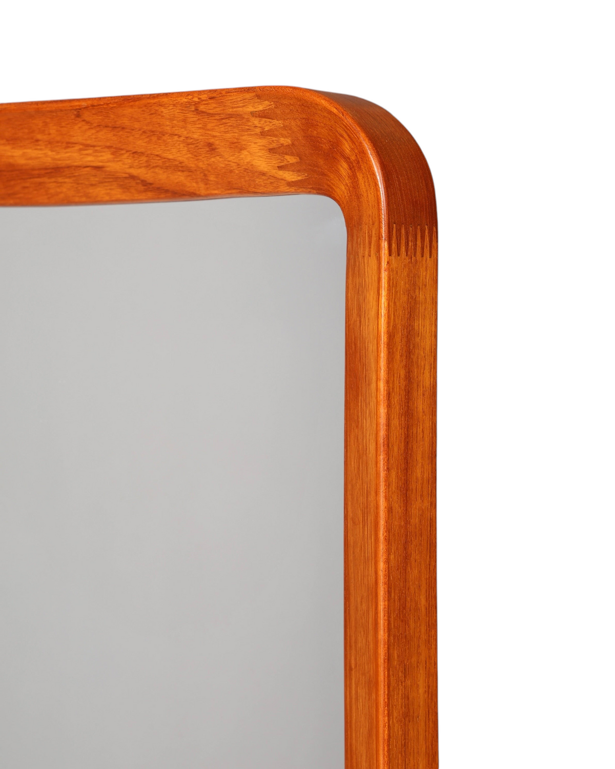 Wunderschöner Mid Century Spiegel Flur Wandspiegel Danish Design Spiegel Teak Holz Flurspiegel