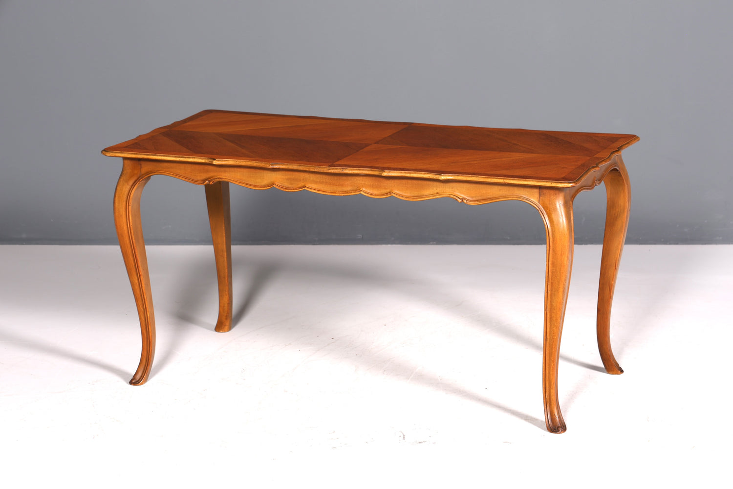 Wunderschöner Chippendale Couchtisch echt Holz Tisch Barock Stil Wohnzimmer Tisch