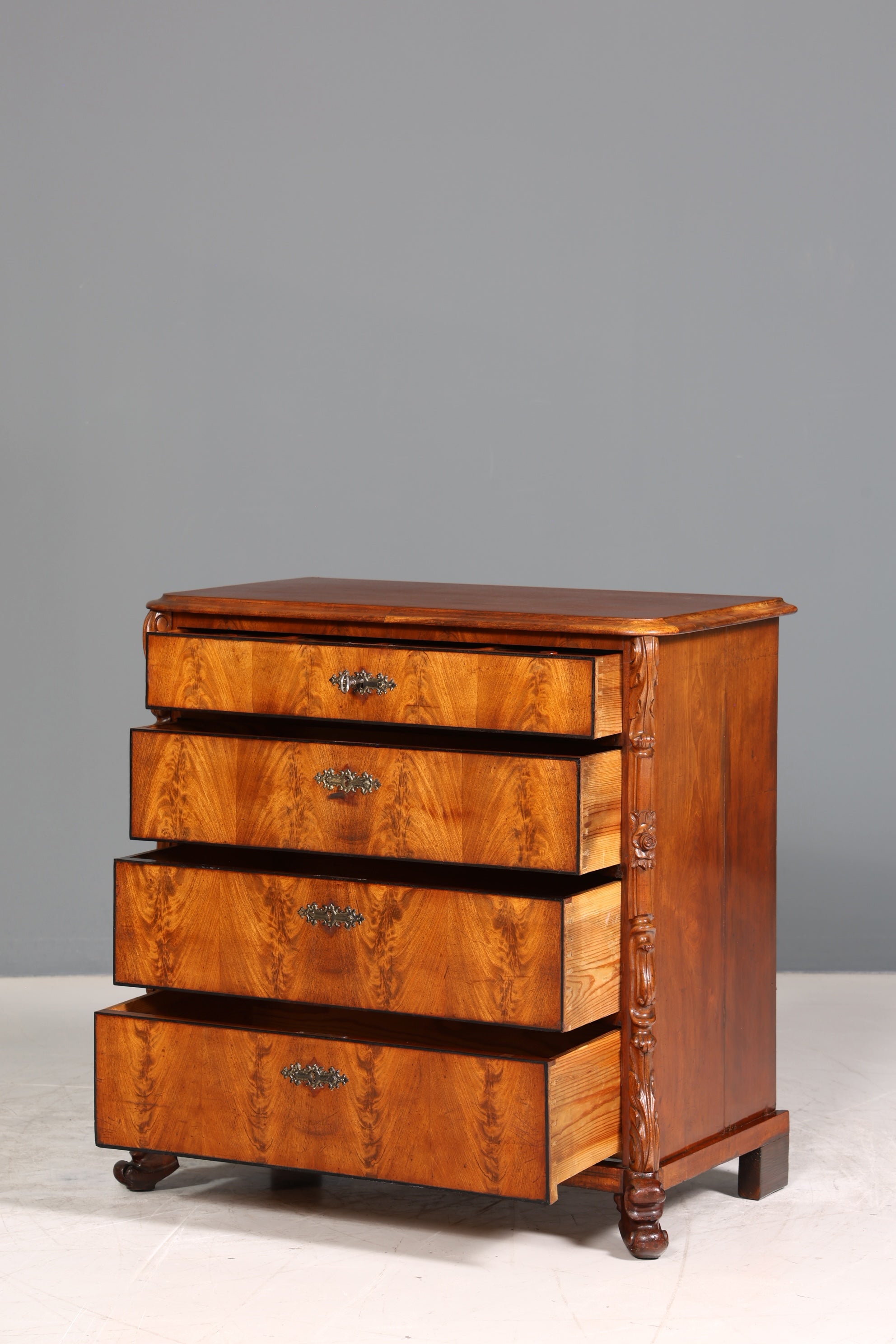 Traumhafte Louis Philippe Kommode Biedermeier Antik Schubladenkommode Sideboard um 1880