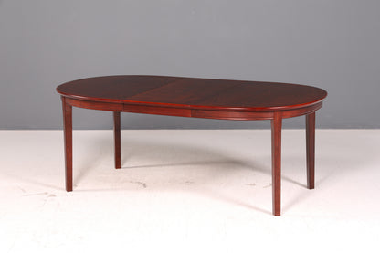 Traumhafter Mid Century Esstisch ausziehbar Oval Tisch Esszimmertisch Küchentisch Vintage Danish