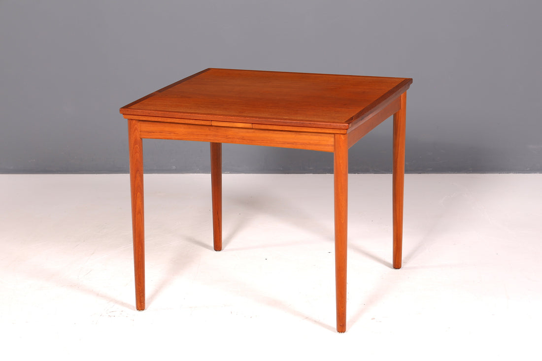 G329 Finish cm Traumhafter Mid Century Esstisch ausziehbarer Danish Design Teak Holz Küchentisch Esszimmer Tisch (Kopie)