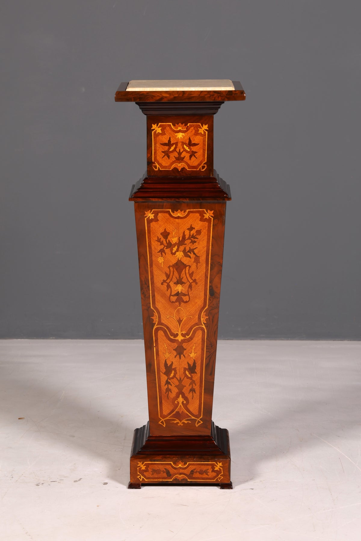 Dream baroque-style pedestal Louis XV flower pedestal natural stone marble top
