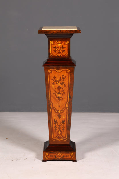 Dream baroque-style pedestal Louis XV flower pedestal natural stone marble top