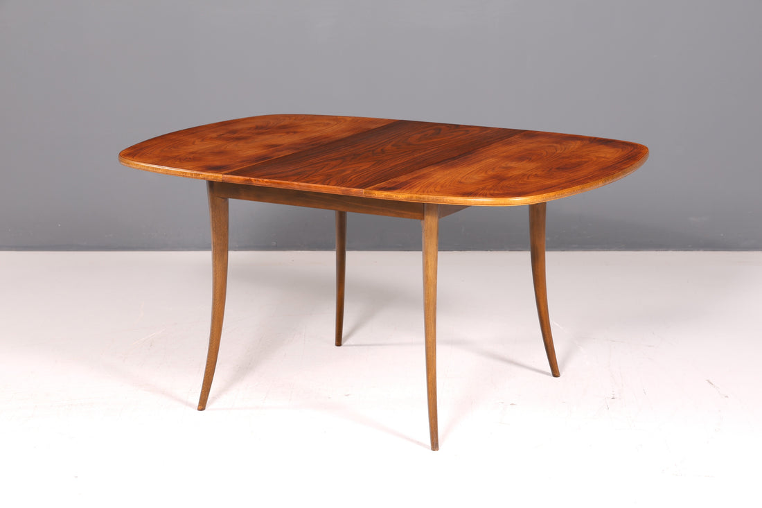 Schlichter Mid Century Esstisch Ausziehbar Vintage Retro Küchentisch 60s Designklassiker Holz