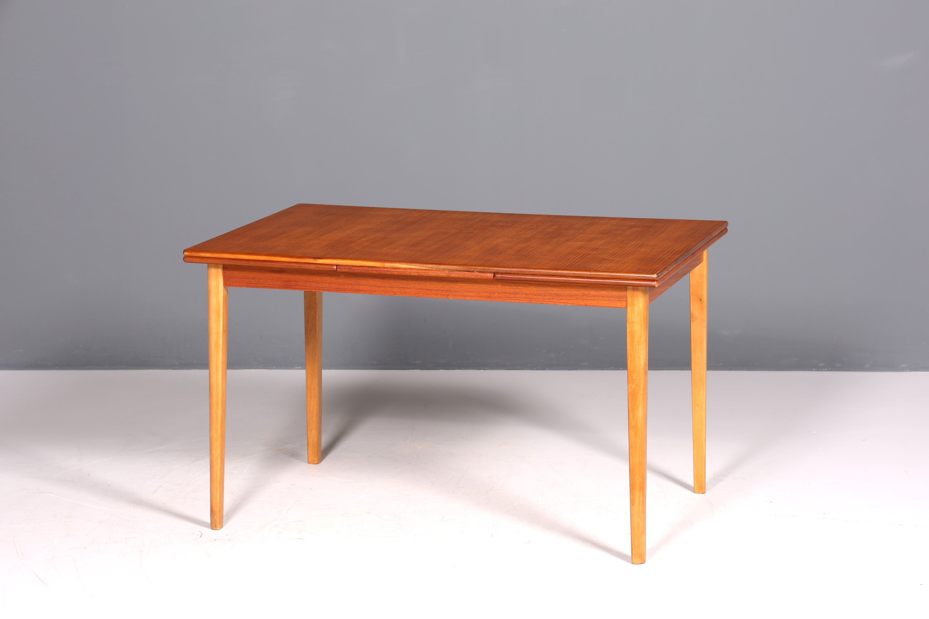 Traumhafter Mid Century Tisch ausziehbar Danish Design Esstisch Vintage Küchentisch Esszimmer Tisch