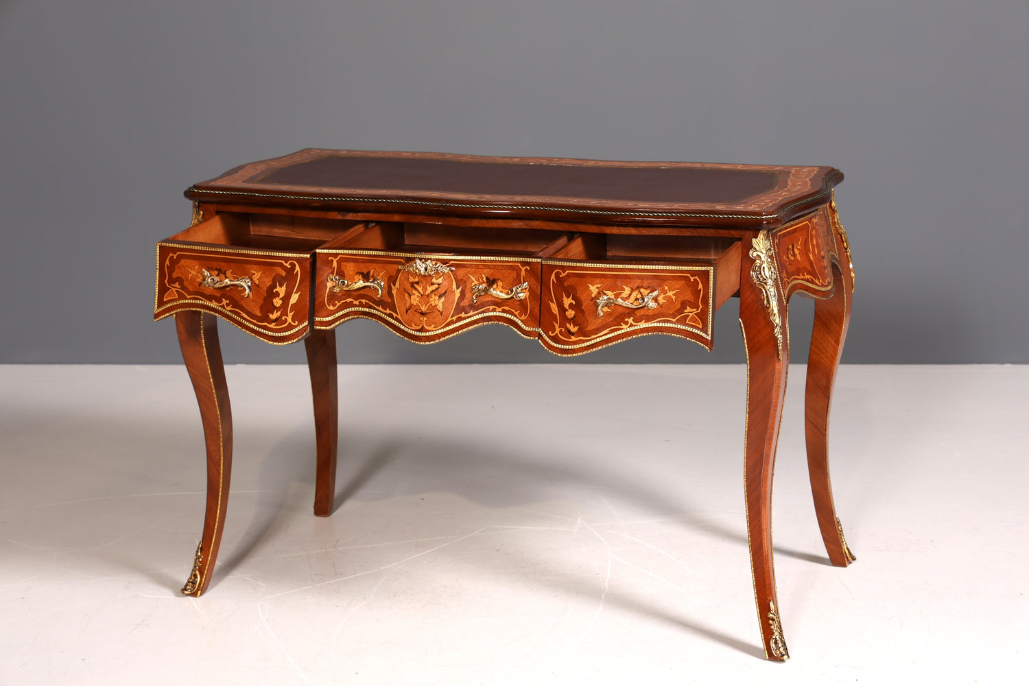Traumhafter Louis XV Stil Schreibtisch French Desk Antik Stil Bürotisch