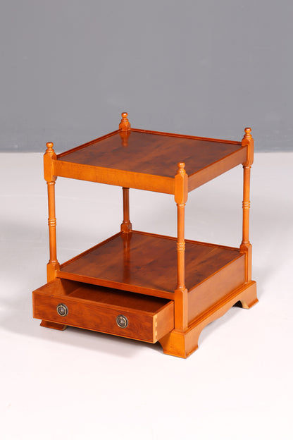 Traumhafter Englischer Antik Couchtisch Beistelltisch Regency Stil Ablagetisch Massivholz