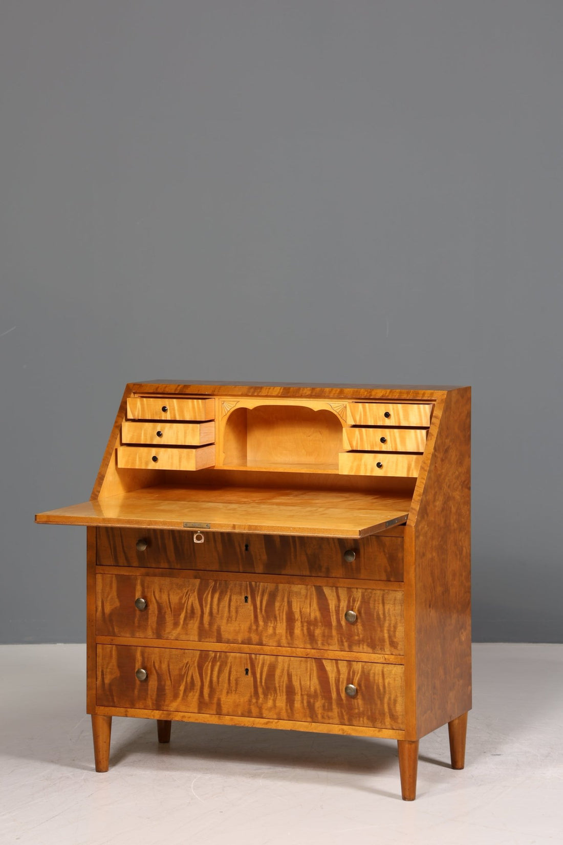 Wunderschöner Sekretär im Art Deco Stil Antik um 1930 Büro Kommode Schreibkommode