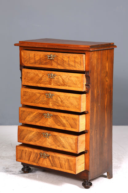 Stilvolle Gründerzeit Kommode um 1890 Jugendstil Vertiko Antik Chiffoniere Wäschekommode