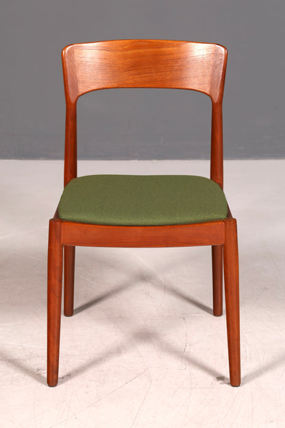 Mid Century Esszimmerstuhl Teakholz Henning Kjærnulf Korup Stolefabrik 60er Dänisch
