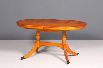 Wunderschöner Englischer Tisch ausziehbarer Esstisch Antik Stil 60s Küchentisch Eibe