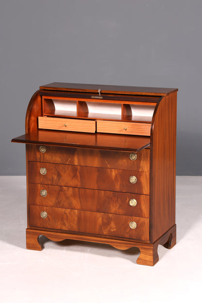 G099 Finish Wunderschöner Englischer Sekretär Schreibkommode echt Holz Schreibtisch Kommode
