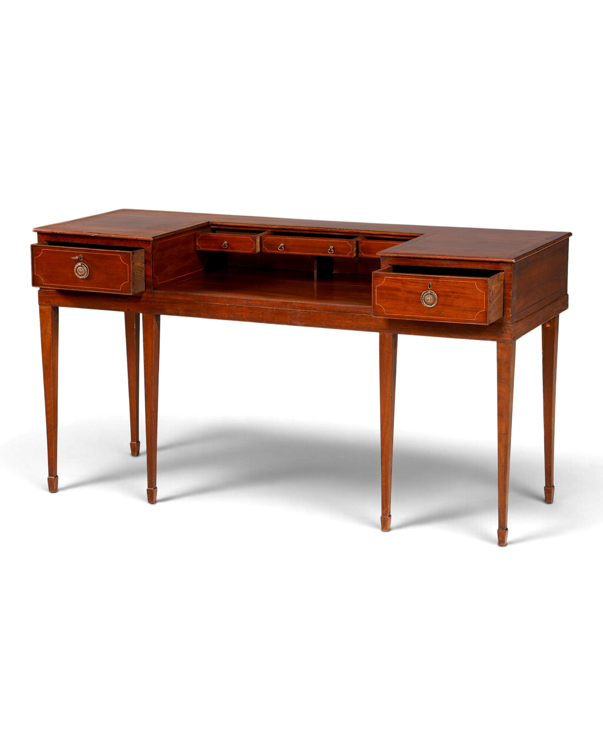G621 Finish Filigraner Englischer Schreibtisch Englisch Desk Bürotisch 60s Office Table (Kopie)