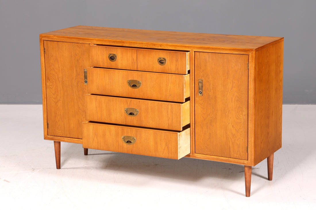 Stylish Drexel Heritage Sideboard USA Antique Style Dresser Art Deco Drawer Dresser Solid Real Wood Vintage Laundry Dresser
