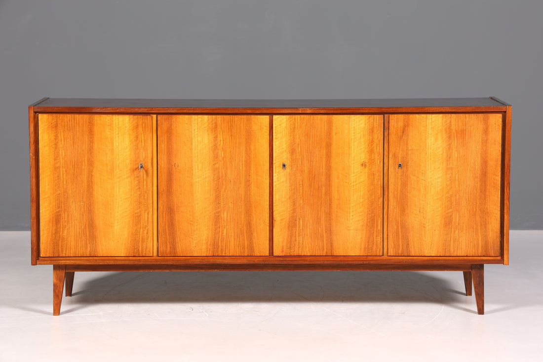 Simple mid-century sideboard, vintage TV cabinet, 60s style cabinet, retro longboard