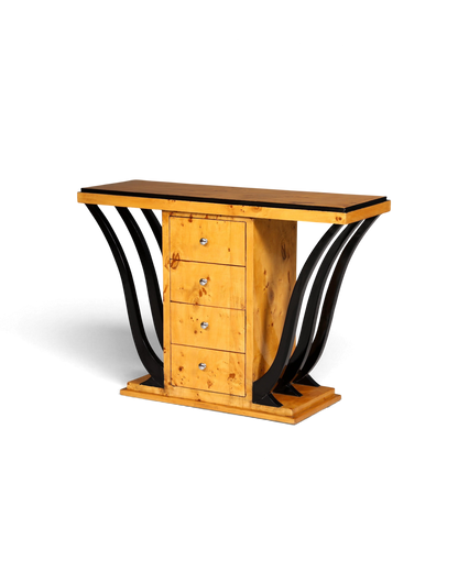 Edle Art Deco Design Wandkonsole Biedermeier Stil Sideboard Kommode