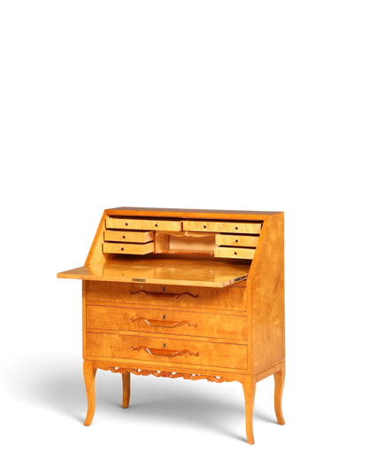 Traumhafter Sekretär um 1930 Büro Kommode echt Holz Sekretär Schreibtisch Kommode