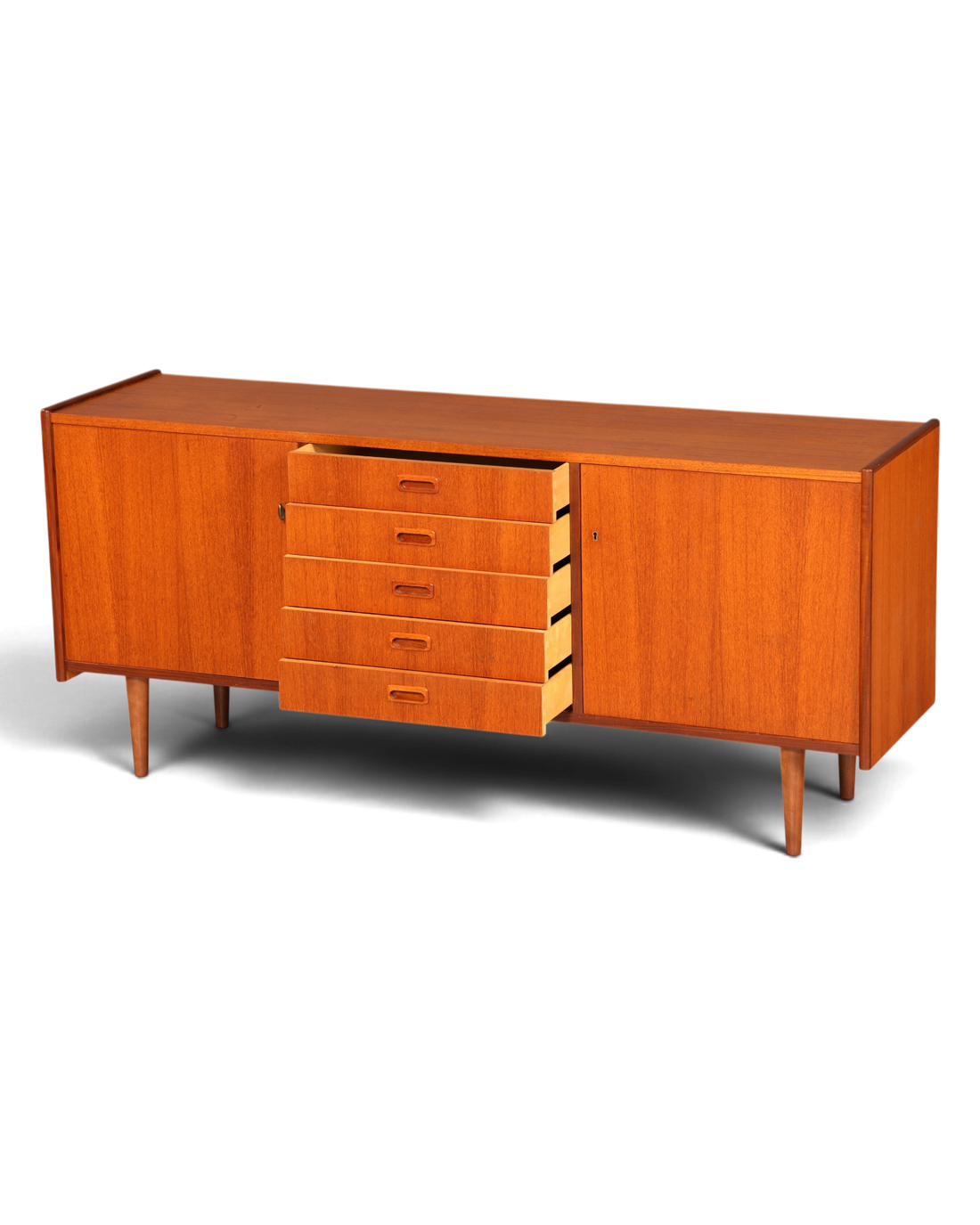 G613 Finish cm Wunderschönes Mid Century Sideboard Vintage TV Kommode 60s Schrank (Kopie)