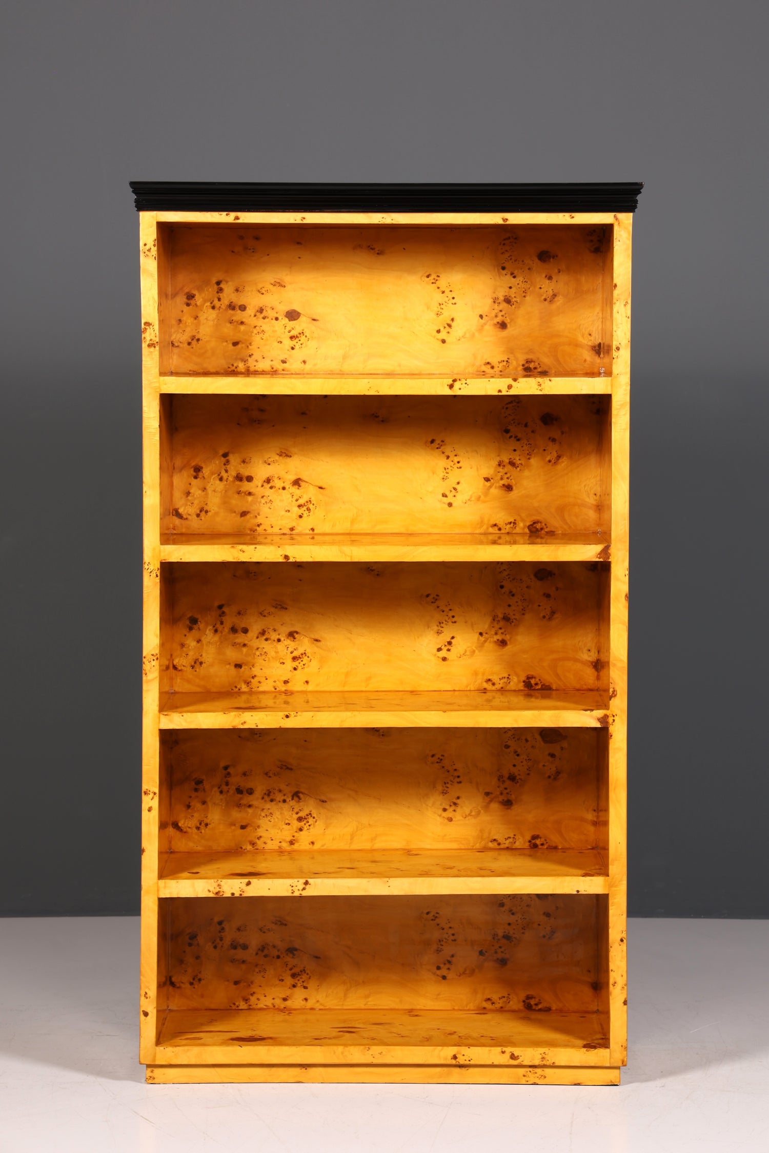 Wunderschönes Art Deco Stil Bücherregal Kult Regal Bookshelf Buchablage Regal Bibliothek