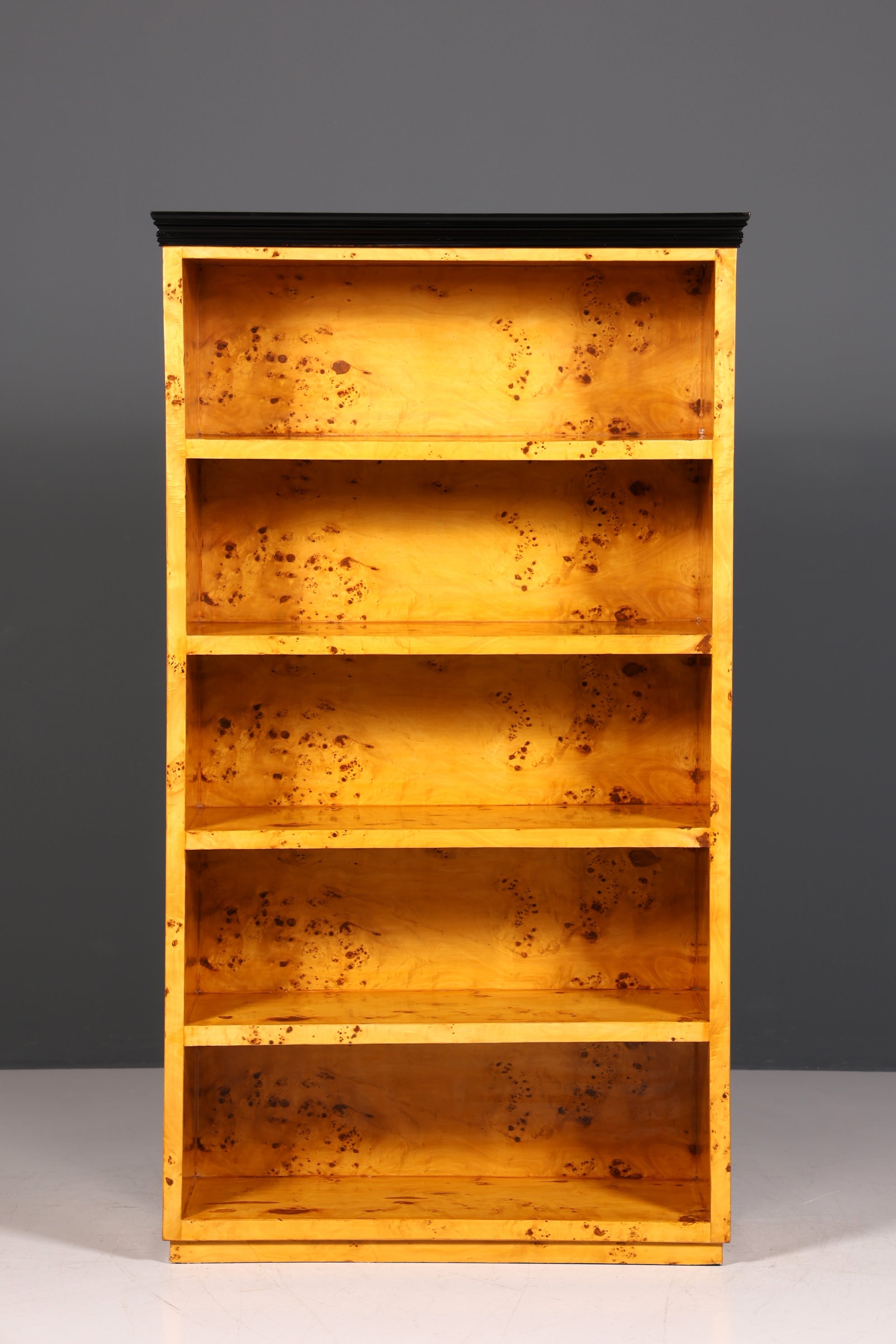 Wunderschönes Art Deco Stil Bücherregal Kult Regal Bookshelf Buchablage Regal Bibliothek