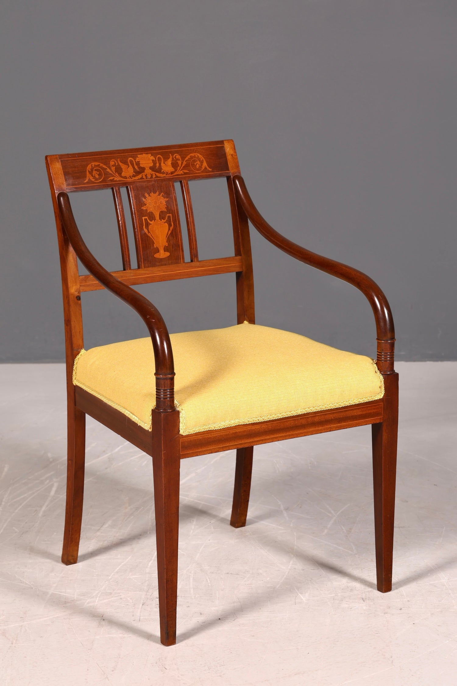 G200 Finish Wunderschöner Englischer Stuhl UK Küchenstuhl Antik Stil Sekretär Stuhl Polsterstuhl (Kopie)