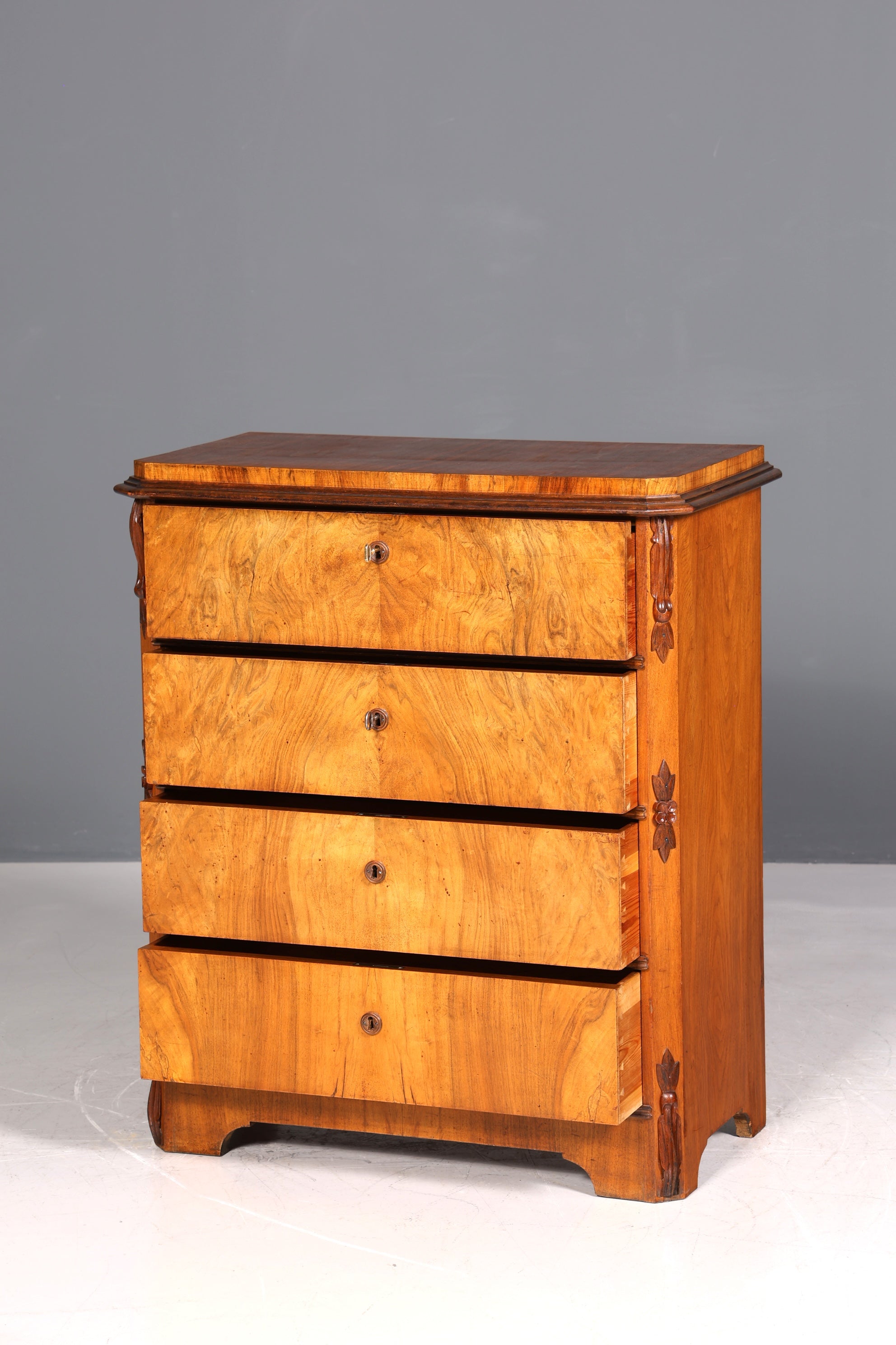 Wunderschöne Louis Philippe Kommode Gründerzeit Schubladen Kommode um 1880