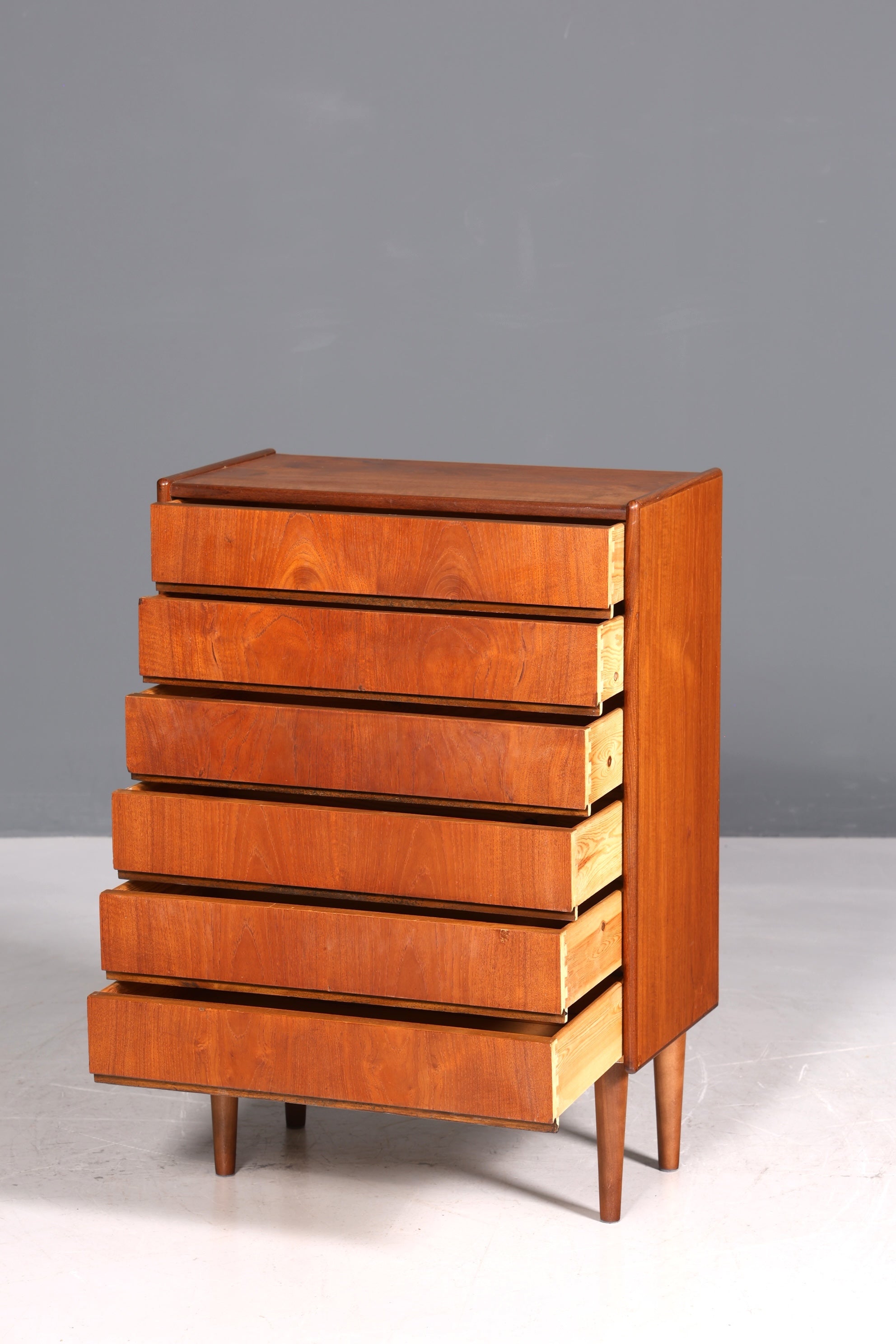 Wunderschöne Mid Century Kommode Danish Design Vintage 60s 70s Schrank Schubladenkommode